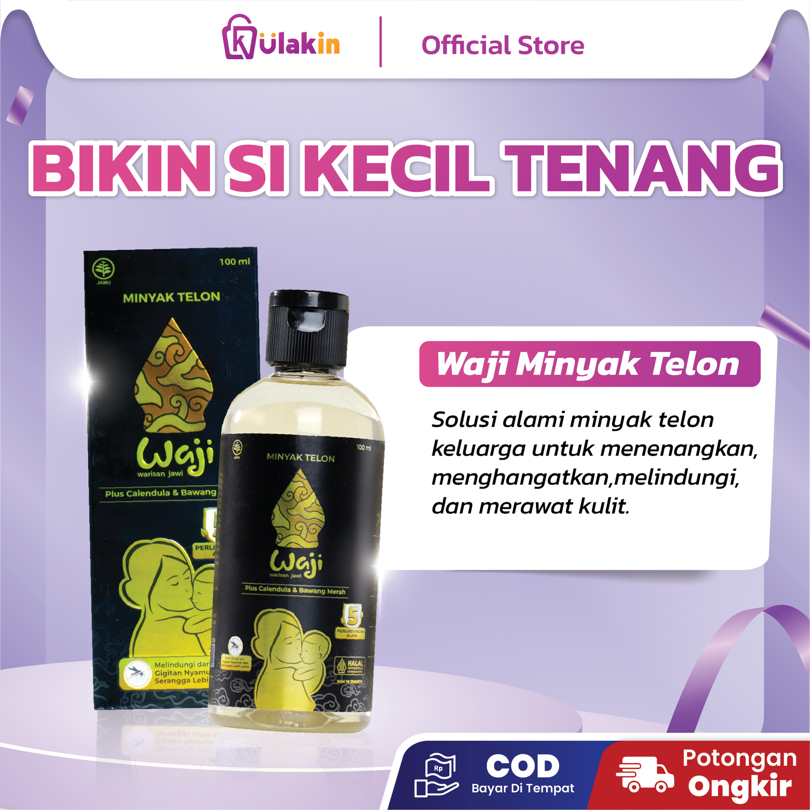 MINYAK TELON WAJI